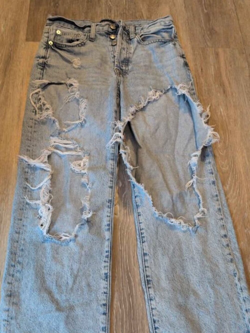 Aeropostale Low Rise Skater Ripped Jeans size 000r